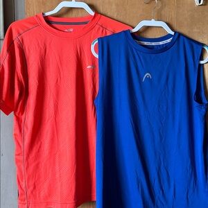 Set of 2 - Men's Avia Sports Shirt, Head Tank, Small